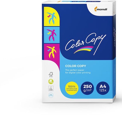 Mondi Χαρτί Εκτύπωσης A4 250gr/m² 125 φύλλα Πολύχρωμο