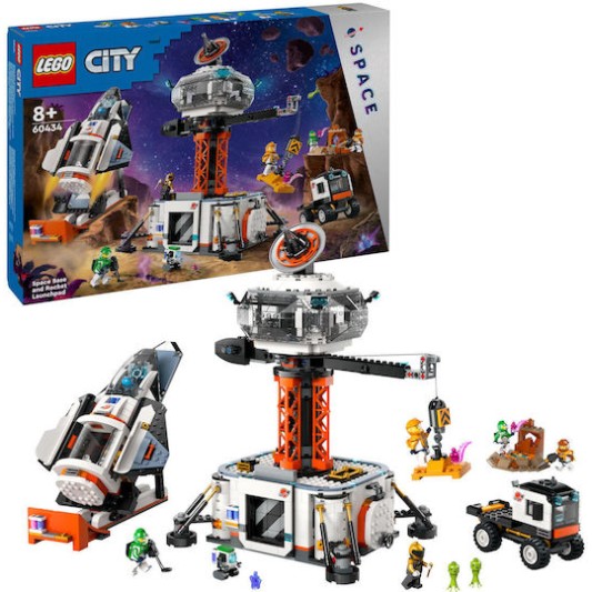 Lego City Space Base And Rocket Launchpad για 8+ Ετών