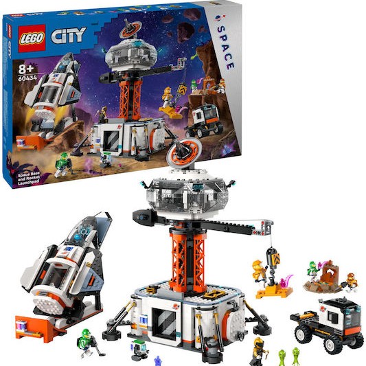 Lego City Space Base And Rocket Launchpad για 8+ Ετών