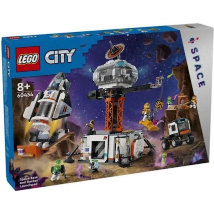 Lego City Space Base And Rocket Launchpad για 8+ Ετών