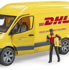 Bruder Mercedes Sprinter DHL Φορτηγό 1:16 για 3+ Ετών