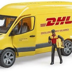 Bruder Mercedes Sprinter DHL Φορτηγό 1:16 για 3+ Ετών