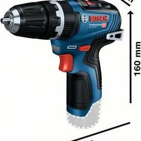 Bosch GSB 12V-35 Κρουστικό Δραπανοκατσάβιδο Μπαταρίας Brushless 12V 2x3Ah