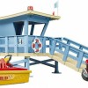 Bruder Life Guard Station with Quad and Personal Water Craft