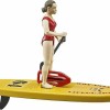 Bruder Life Guard with Stand Up Paddle για 3+ Ετών (Διάφορα Σχέδια) 1τμχ