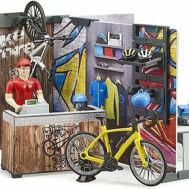 Bruder Bike Shop And Service (Διάφορα Σχέδια) 1τμχ