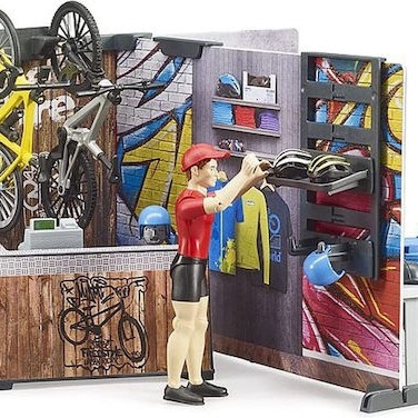 Bruder Bike Shop And Service (Διάφορα Σχέδια) 1τμχ