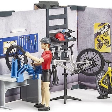 Bruder Bike Shop And Service (Διάφορα Σχέδια) 1τμχ