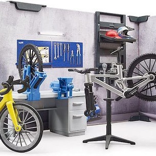 Bruder Bike Shop And Service (Διάφορα Σχέδια) 1τμχ