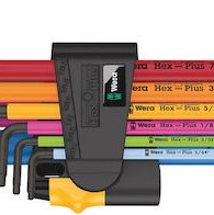 Wera Σετ 9 Κλειδιά Allen σε Σχήμα L