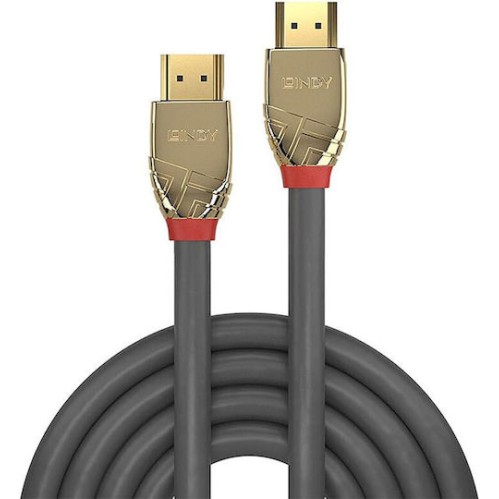Lindy Cable HDMI male - HDMI male 5m Χρυσό
