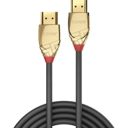 Lindy Cable HDMI male - HDMI male 2m Χρυσό