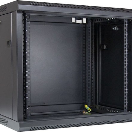 Inter-Tech Επιτοίχια καμπίνα 9U 600x450x500mm Μαύρο