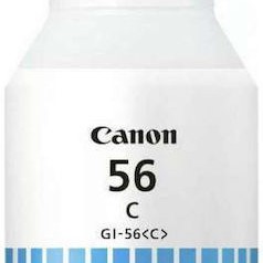 Canon GI-56 Γνήσιο Μελάνι Εκτυπωτή InkJet Κυανό (4430C001)