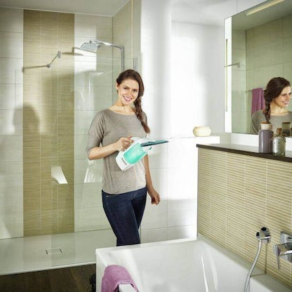 Leifheit Καθαριστής Τζαμιών Χειρός Μπαταρίας 3.7V Λευκός