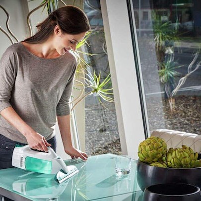 Leifheit Καθαριστής Τζαμιών Χειρός Μπαταρίας 3.7V Λευκός