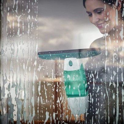 Leifheit Καθαριστής Τζαμιών Χειρός Μπαταρίας 3.7V Λευκός