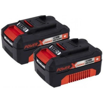 Einhell Σετ 2 Μπαταριών Εργαλείου Λιθίου 18V με Χωρητικότητα 4Ah