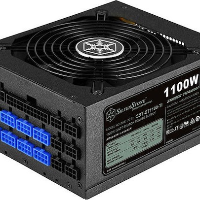 Silverstone Strider Titanium 1100W Μαύρο Τροφοδοτικό Υπολογιστή Full Modular 80 Plus Titanium