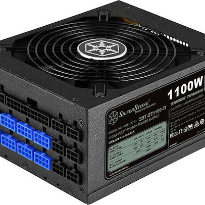 Silverstone Strider Titanium 1100W Μαύρο Τροφοδοτικό Υπολογιστή Full Modular 80 Plus Titanium
