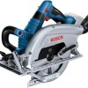 Bosch GKS 18V-70 L Δισκοπρίονο Brushless 18V 2x5.5Ah με Ρύθμιση Ταχύτητας και με Σύστημα Αναρρόφησης