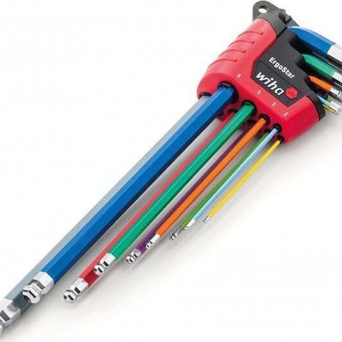 Wiha Σετ 9 Κλειδιά Allen σε Σχήμα L