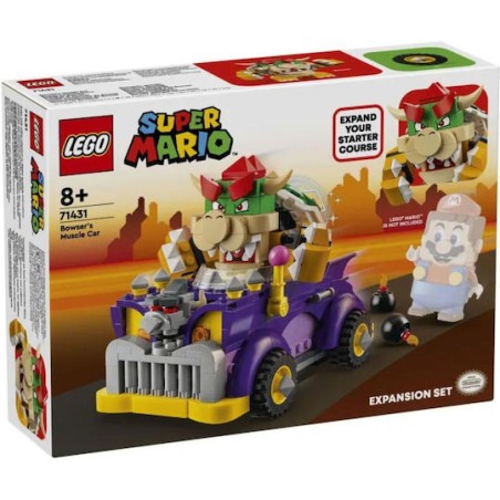 Lego Super Mario Bowser’s Muscle Car Expansion Set για 8+ Ετών