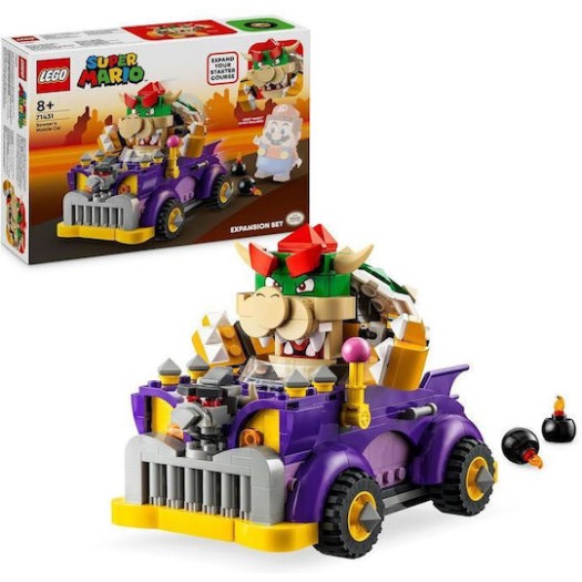 Lego Super Mario Bowser’s Muscle Car Expansion Set για 8+ Ετών