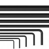 Wiha Σετ 9 Κλειδιά Allen σε Σχήμα L