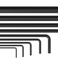 Wiha Σετ 9 Κλειδιά Allen σε Σχήμα L