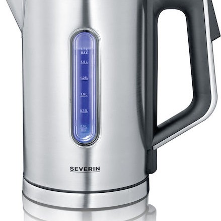 Severin WK 3418 Βραστήρας 1.7lt 3000W Ασημί