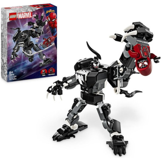Lego Spider-Man Venom Mech Armor Vs Miles Morales για 6+ Ετών