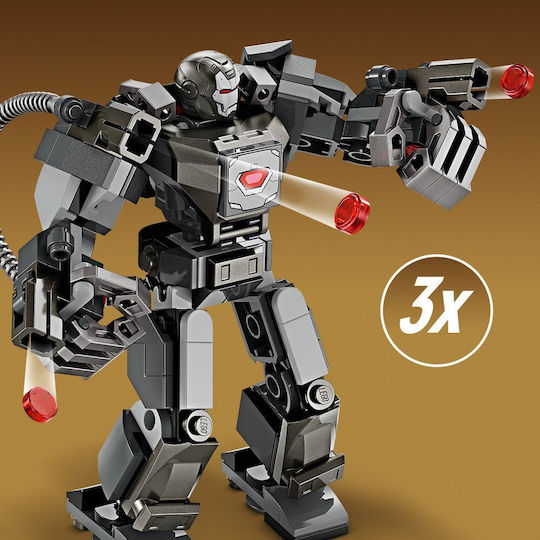 Lego Marvel War Machine Mech Armor για 6+ Ετών