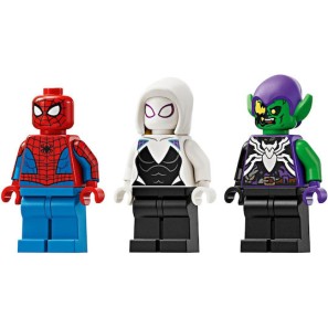 Lego Spider-Man Spider-man Race Car & Venom Green Goblin για 7+ Ετών