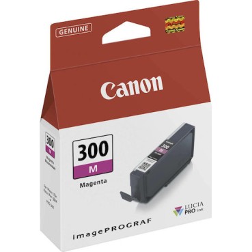 Canon PFI-300 Γνήσιο Μελάνι Εκτυπωτή InkJet Ματζέντα (4195C001)