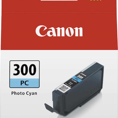 Canon PFI-300 Γνήσιο Μελάνι Εκτυπωτή InkJet Photo Κυανό (4197C001)