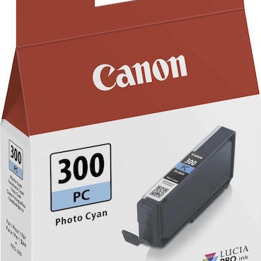 Canon PFI-300 Γνήσιο Μελάνι Εκτυπωτή InkJet Photo Κυανό (4197C001)