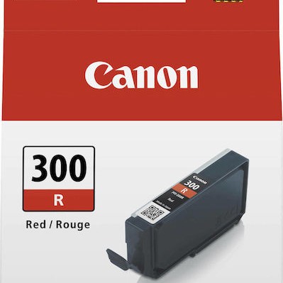 Canon PFI-300 Γνήσιο Μελάνι Εκτυπωτή InkJet Κόκκινο (4199C001)