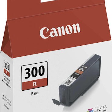 Canon PFI-300 Γνήσιο Μελάνι Εκτυπωτή InkJet Κόκκινο (4199C001)