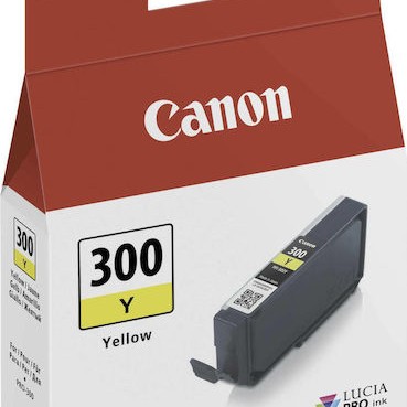 Canon PFI-300 Γνήσιο Μελάνι Εκτυπωτή InkJet Κίτρινο (4196C001)