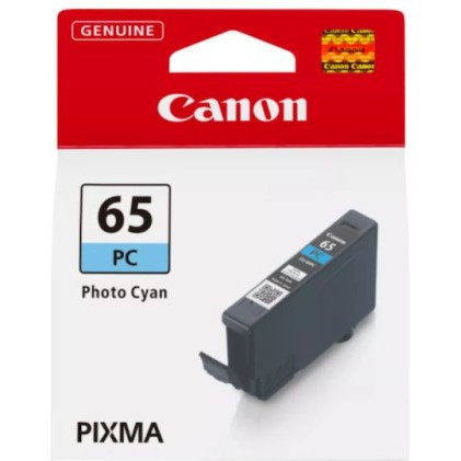 Canon CLI-65 Γνήσιο Μελάνι Εκτυπωτή InkJet Photo Κυανό (4220C001)