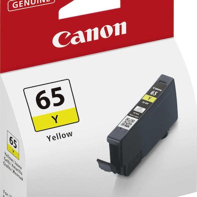 Canon CLI-65 Γνήσιο Μελάνι Εκτυπωτή InkJet Κίτρινο (4218C001)