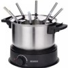 Severin Σκεύος για Φοντύ Ηλεκτρικό από Ανοξείδωτο Ατσάλι Γκρι 30x23.5x25.5εκ.