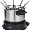 Severin Σκεύος για Φοντύ Ηλεκτρικό από Ανοξείδωτο Ατσάλι Γκρι 30x23.5x25.5εκ.