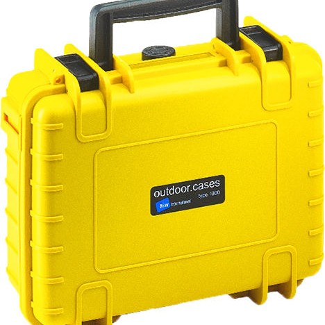 B&W International Βαλίτσα Φωτογραφικής Μηχανής Type 1000 Κίτρινη