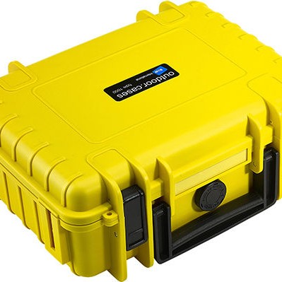 B&W International Βαλίτσα Φωτογραφικής Μηχανής Type 1000 Κίτρινη