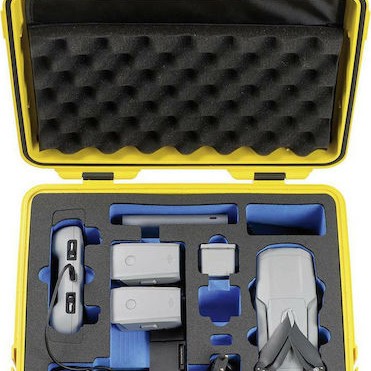 B&W International Copter Case Type 4000 Βαλίτσα Μεταφοράς Κίτρινη Πλαστική για Drone 18x32.5x42εκ.