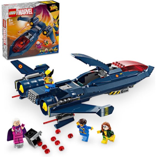 Lego Marvel X-men X-jet για 8+ Ετών