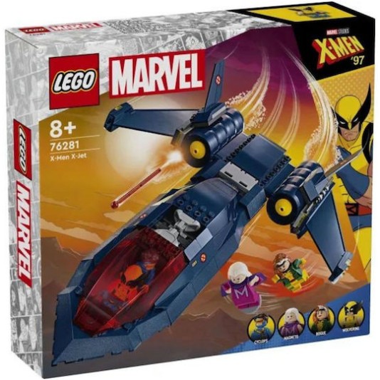 Lego Marvel X-men X-jet για 8+ Ετών