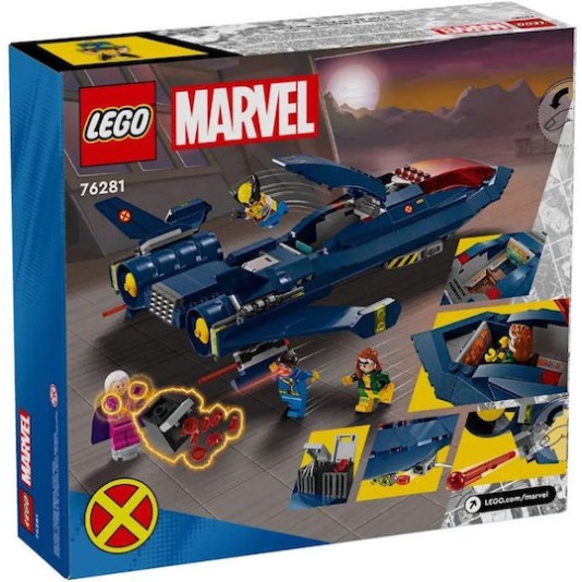 Lego Marvel X-men X-jet για 8+ Ετών